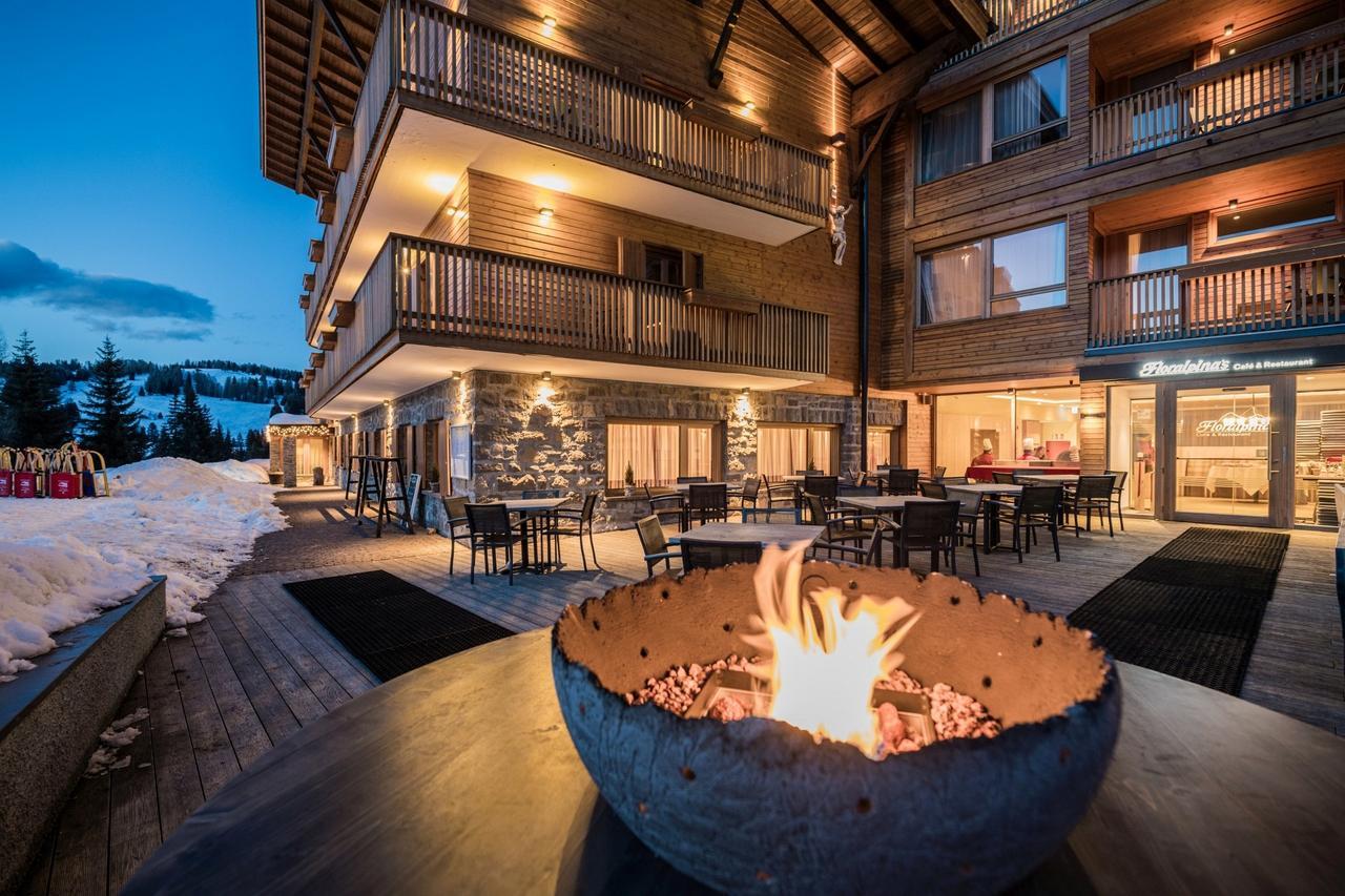 Sporthotel Floralpina Alpe Di Siusi Bagian luar foto