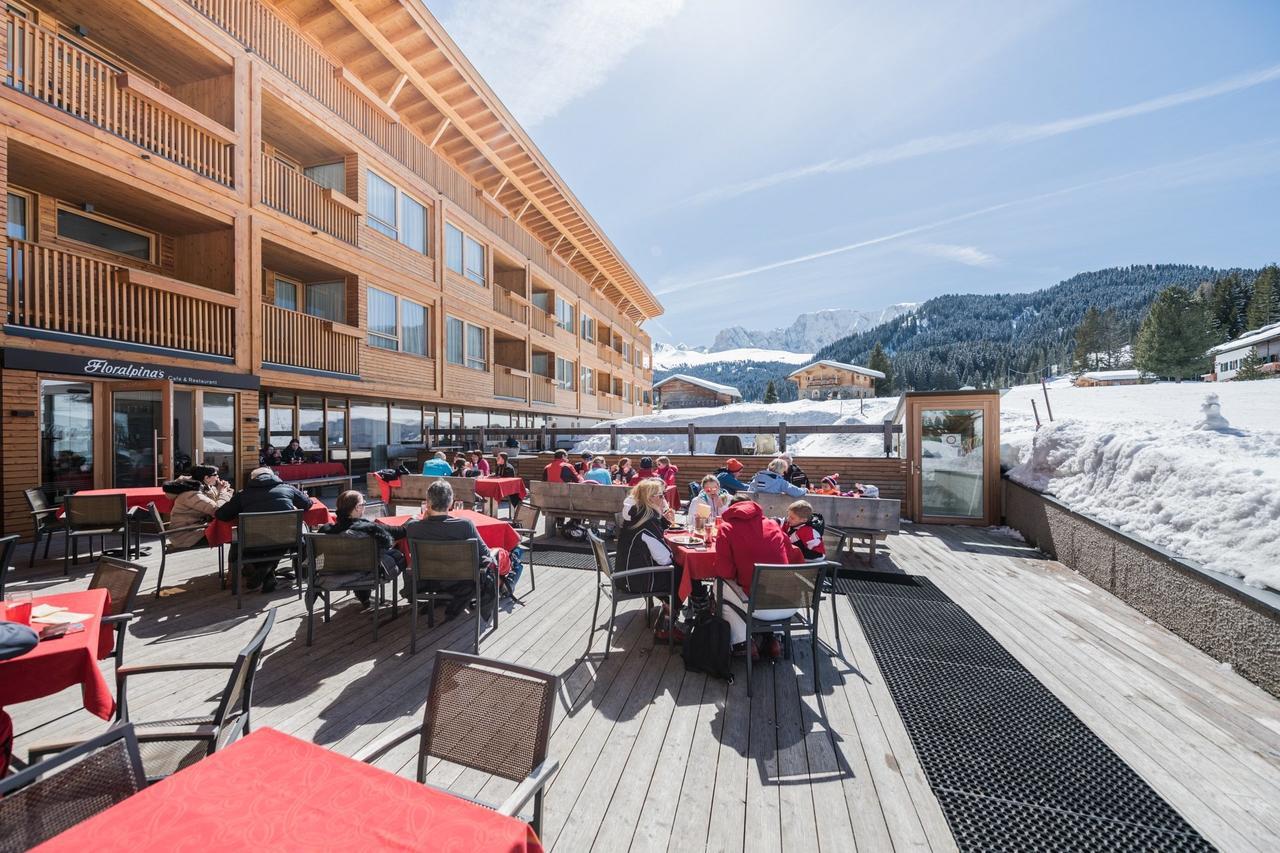 Sporthotel Floralpina Alpe Di Siusi Bagian luar foto